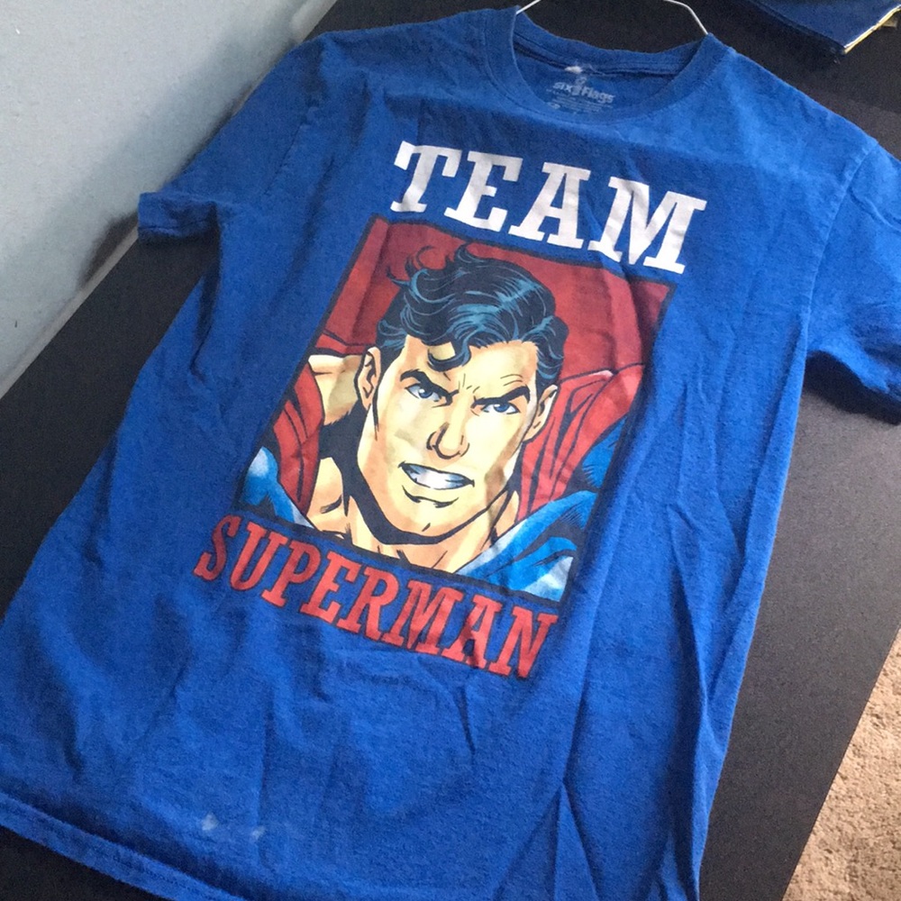 Six Flags Superman Tee shirt